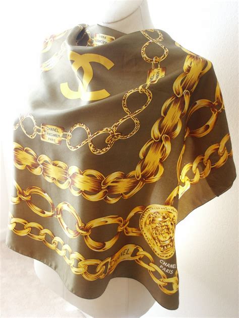 antique Chanel scarf